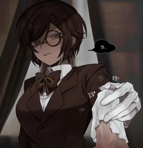 Butler Outis Disgusted Handjob [Limbus Company] Thumbnail