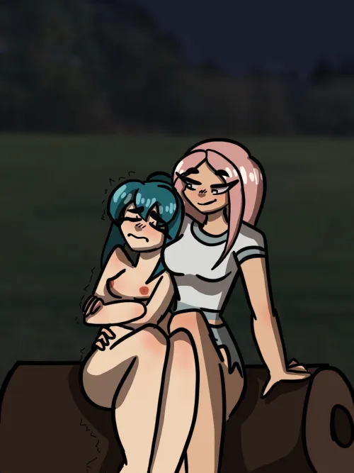 Camping naked Thumbnail