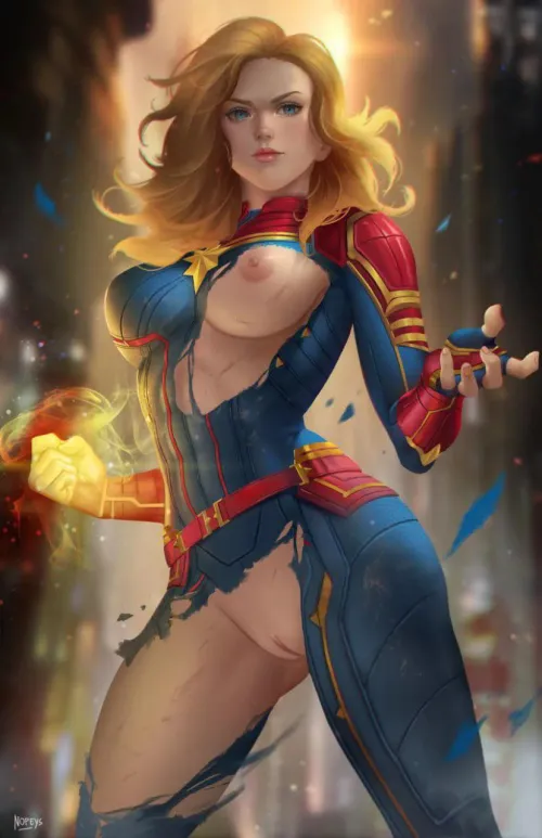 Captain Marvel never stops Thumbnail