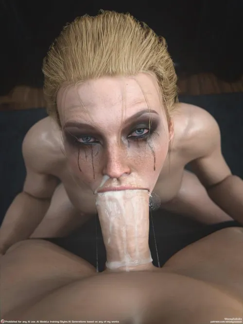 Cassie messy blowjob (ShizzyZzZzZz) Thumbnail