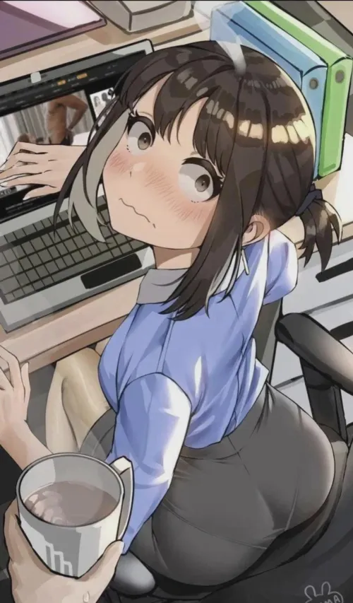 Caught her watching porn Thumbnail