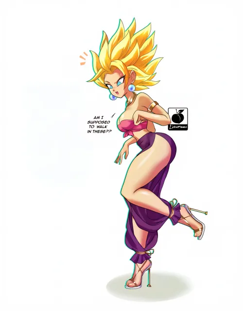 Caulifla's outfit is 10/10 (linkartoon) [Dragon Ball Super] Thumbnail