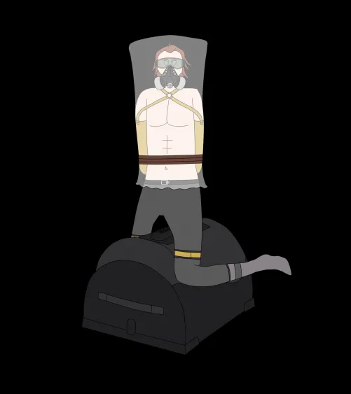 Caustic from Apex Legends bagged while riding a sybian Thumbnail