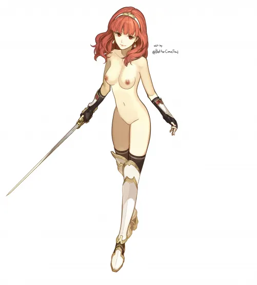 Celica official art edit (@BetterCommSoul) Thumbnail