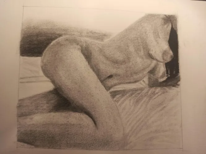 Charcoal glided over profile Thumbnail