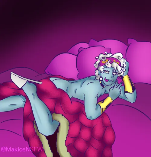 cheeky hypnos :P (MakiceNSFW) Thumbnail