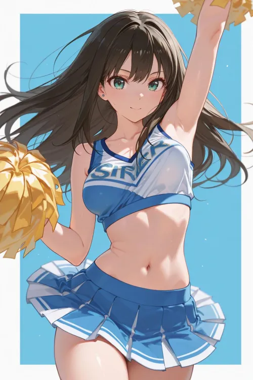 Cheerleader Rin Shibuya [Idolmaster] Thumbnail
