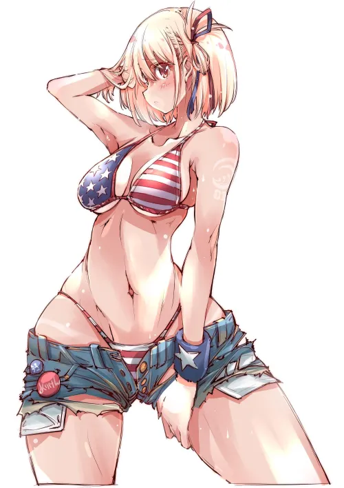 Chisato Celebrating The 4th Of July Thumbnail