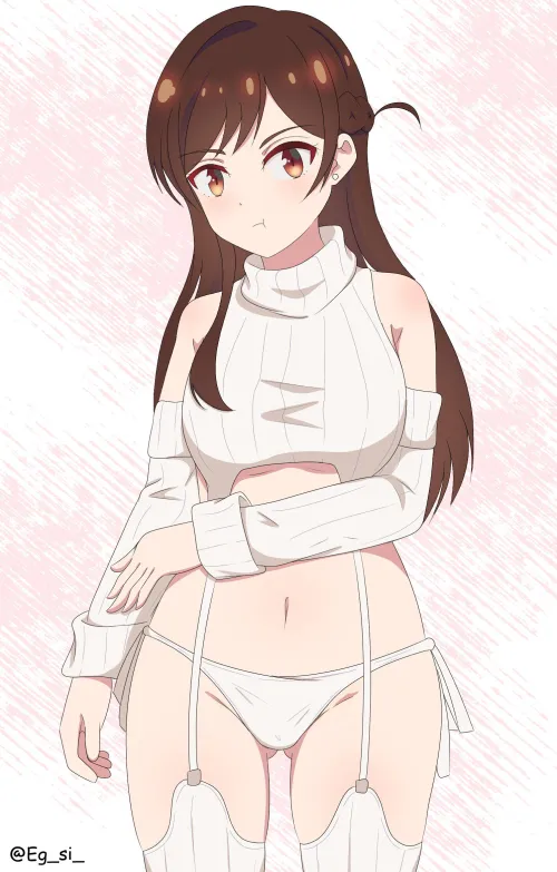 Chizuru Mizuhara Pouting (Rent A Girlfriend) Thumbnail