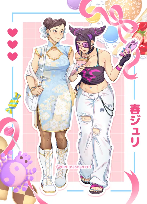 Chun-Li & Han Juri Thumbnail