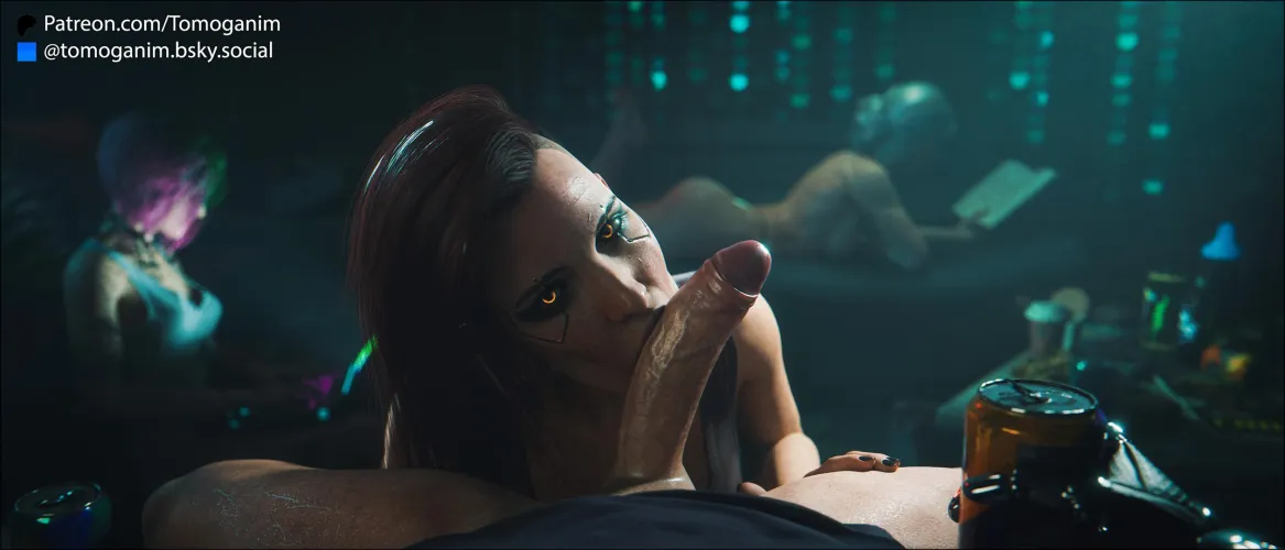 Ciri Reading a Book while V Sucks Your Cock (tomoganim) Thumbnail