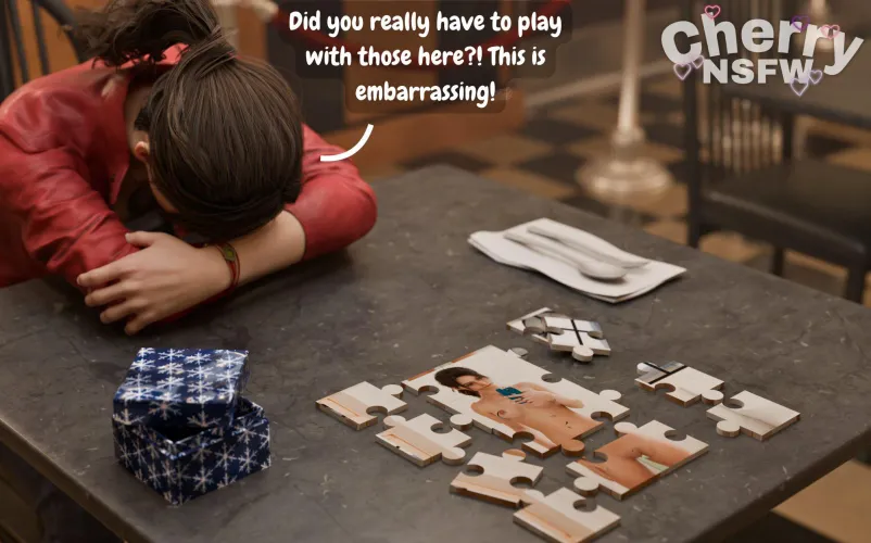 Claires gift, in a cafe! (Cherrynsfw01) Thumbnail