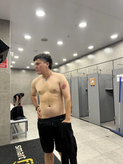 Come and shower with me, this soccer player needs you. Thumbnail