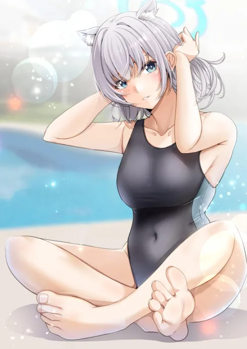 Competitive Swimmer Shiroko [Blue Archive] Thumbnail