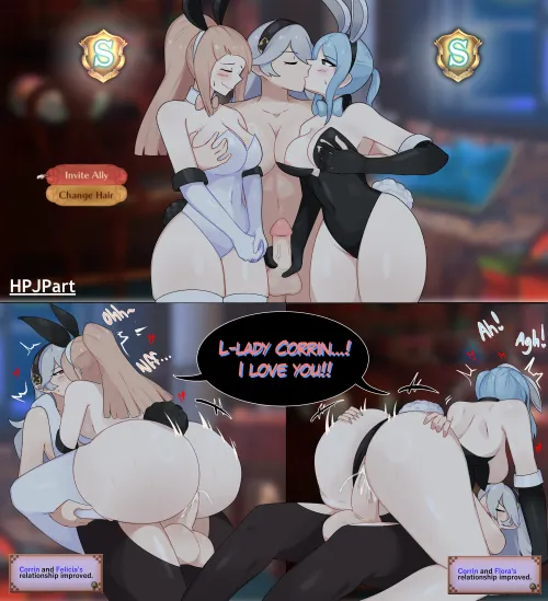 Corrin, Felicia, and Flora (OC) Thumbnail