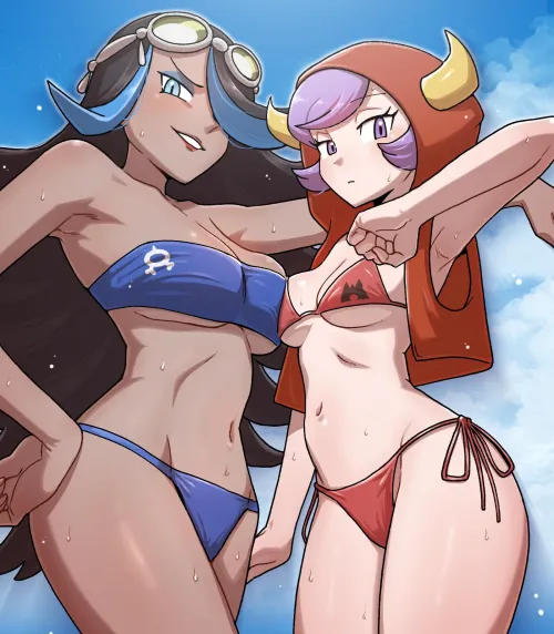 Courtney and Shelly [Pokemon] Thumbnail