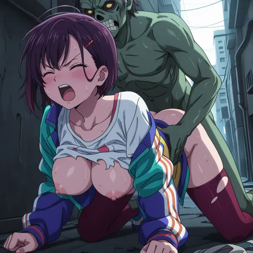 Creo que no debio salir a explorar sola pobre shizuka (? (OC)(IA) Thumbnail