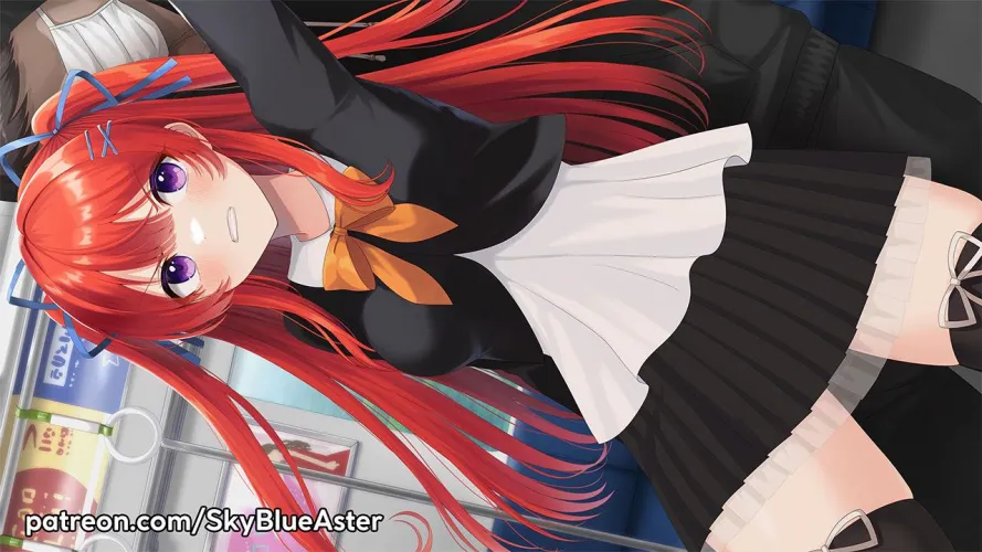 Cute redhead meets her hated bully on the bus… (Game: Heartsworn Abyss) Thumbnail