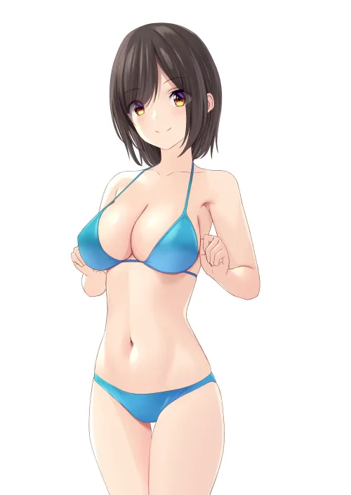 Cutie in Blue (maruikoi4 on Pixiv) [Artist's OC] Thumbnail