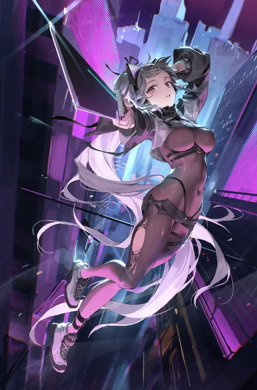 Cyberpunk Neko Thumbnail