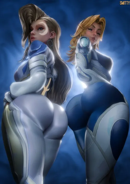 Dagger and Sue Storm - Marvel PAWGS (Smitty) Thumbnail