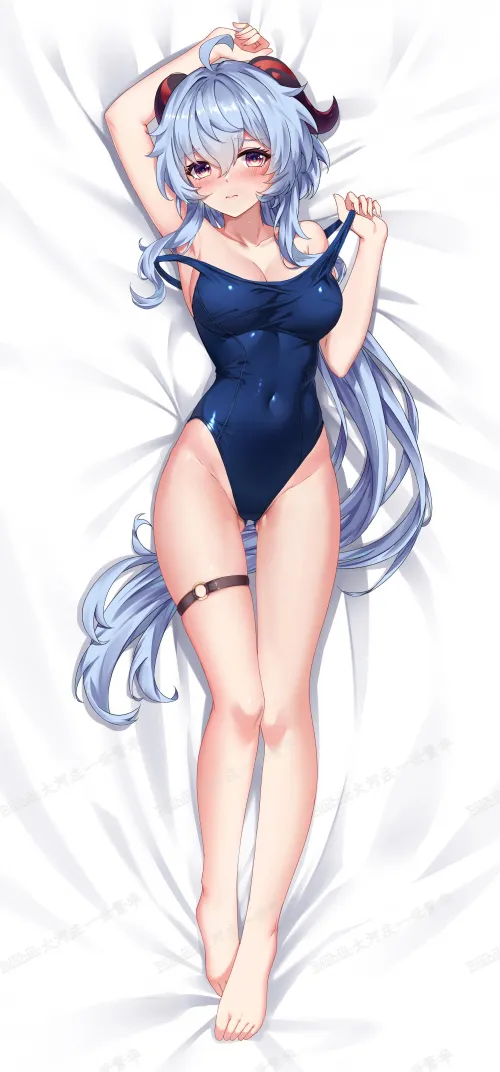 Daily Ganyu Lewdie #1102 Swimsuit Tease~ Thumbnail