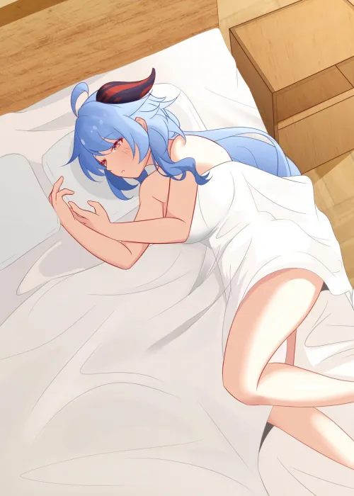 Daily Ganyu Lewdie #1106 Still Shleepy~ Thumbnail