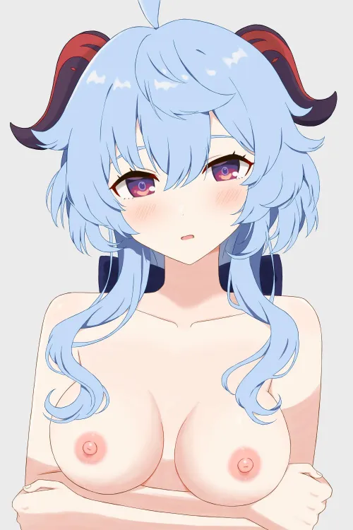 Daily Ganyu Lewdie #1282 Huh? Thumbnail