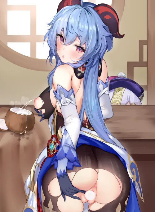 Daily Ganyu Lewdie #1366 More Milk Thumbnail