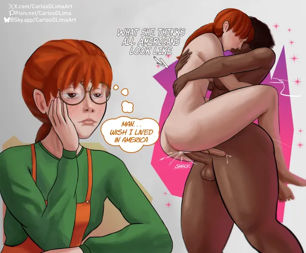 Daisy's daydreaming again (art by CarlosDLima) Thumbnail