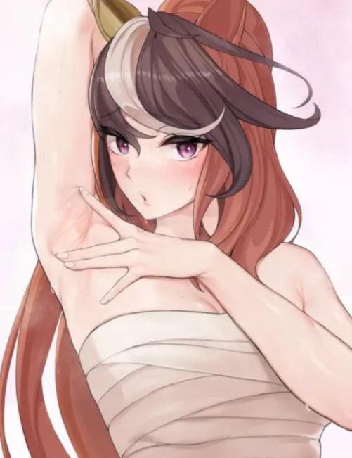 Dare to sniff Symboli Rudolf's armpit (Mute) [Umamusume] Thumbnail