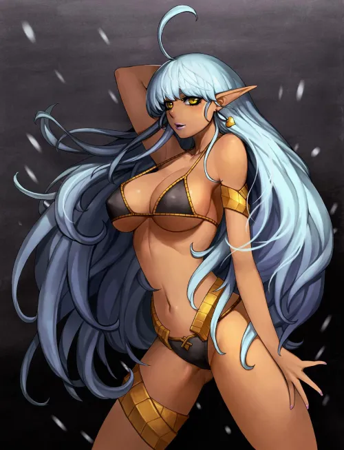 Dark Elf Bikini [Original] Thumbnail