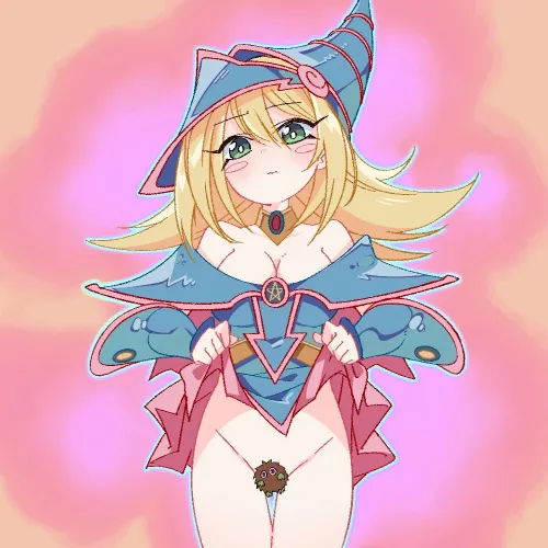 Dark Magician Girl Shyly Revealing Her Pussy Thumbnail