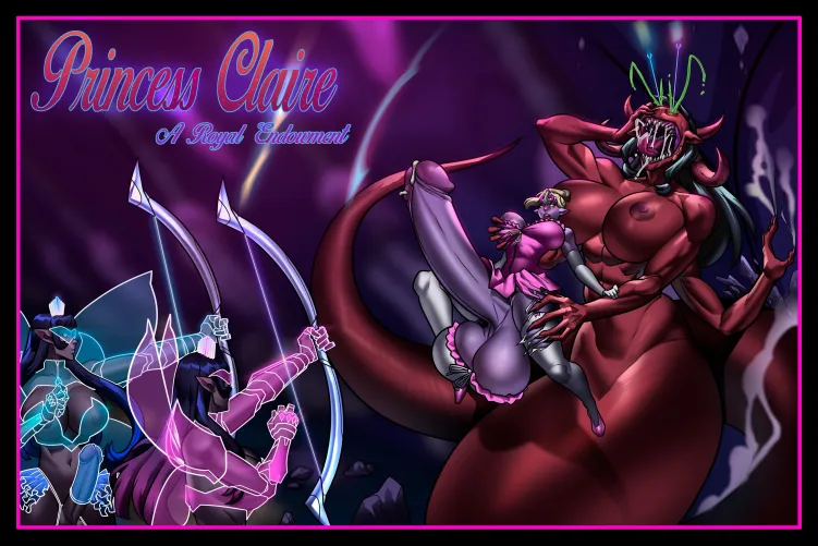 Dickgirl drows battling demons (Pop Lee X) Thumbnail