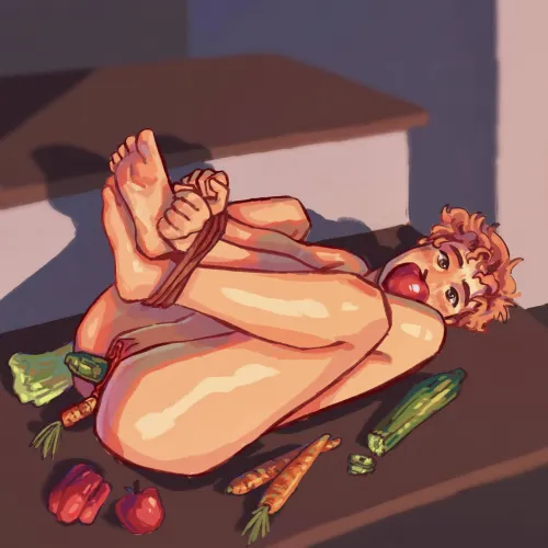 Dinner is served (art by me!) Thumbnail