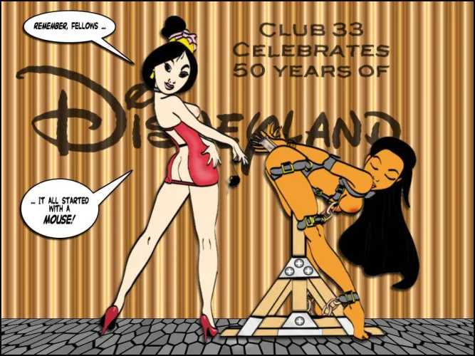 Disney bondage club: Mulan x Pocahontas (Colonel Kink) Thumbnail