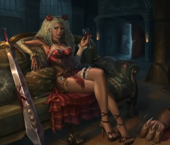 DnD Vampress, by me Thumbnail