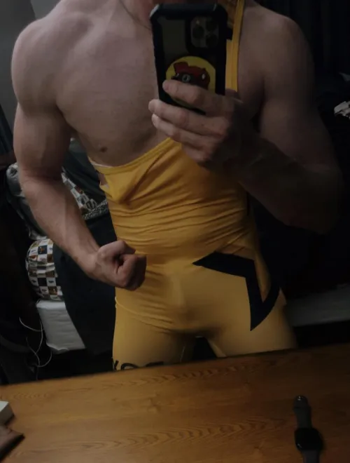 Do you think this singlet is too tight? Thumbnail