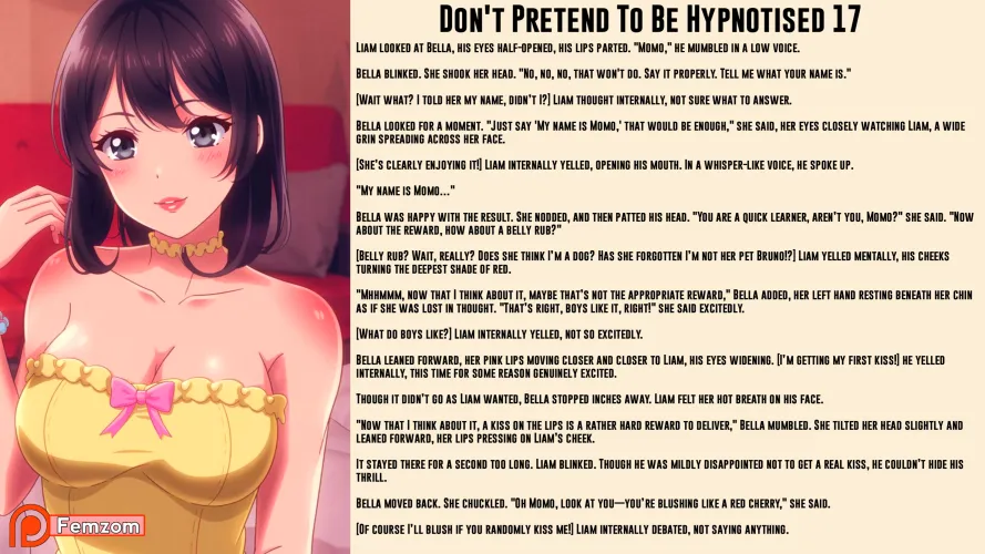 Don't Pretend To Be Hypnotised 17 Feminization Caption Thumbnail