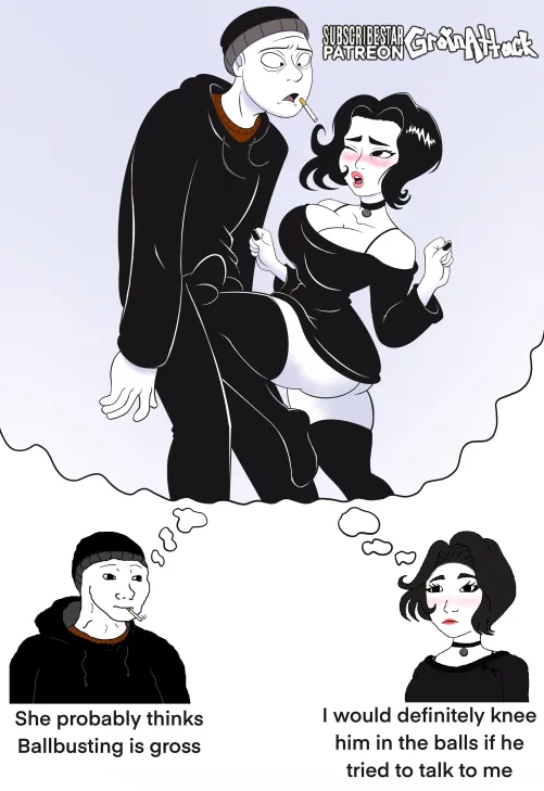 Doomer Wojak Ballbusting Thumbnail