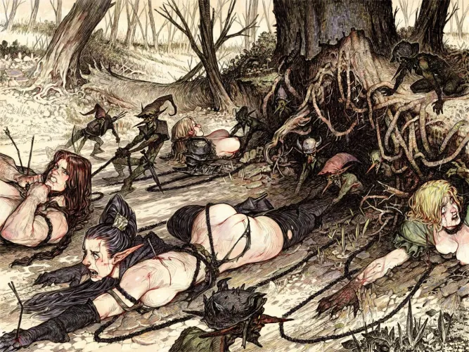 Dragged to the Goblin Cave (The Sabu) Thumbnail