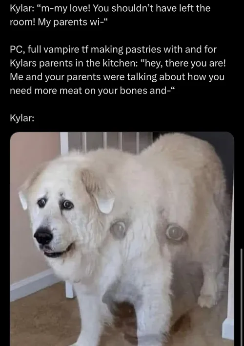 Dumb little joke scenario I made based off the maybe upcoming vampire tf Thumbnail