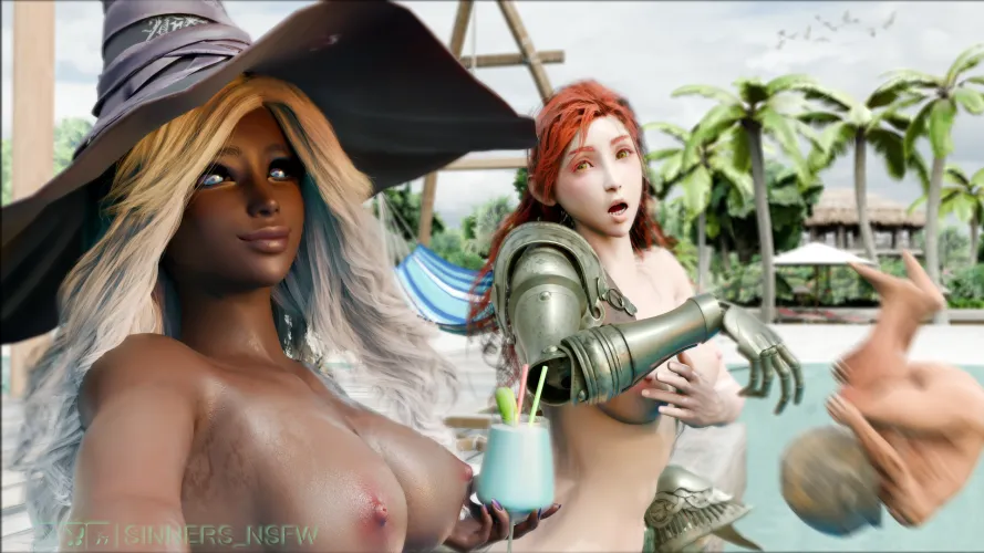 Elden Beach 01 (@sinners_nsfw) [Recluse, Malenia, Let Me Solor Her] Thumbnail