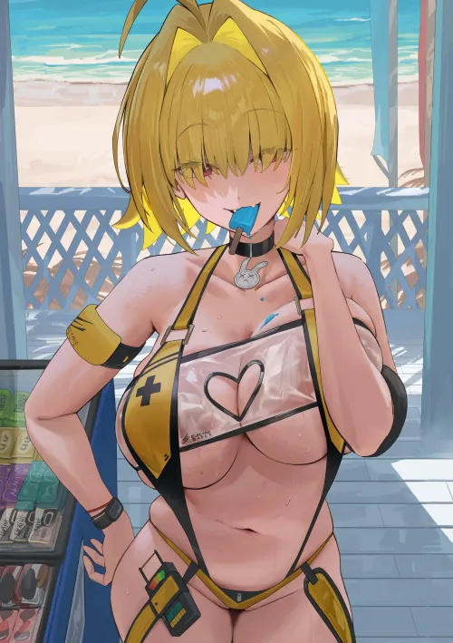 Elegg eating a popsicle (HOOD) Thumbnail