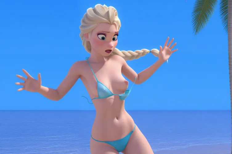 Elsa's beach accident Thumbnail