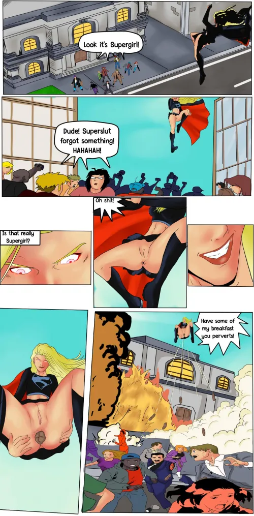 Evil Supergirl bombs Thumbnail