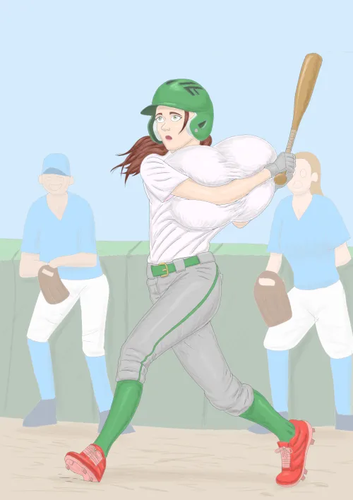 [F] Vilma's growing bust and softball (by TraKmandaK) Thumbnail