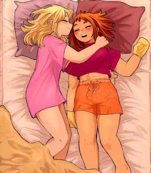 [F4F] Nothing bad or terrible in this universe! Toga lives with her wonderful girlfriend, Ochako! Thumbnail