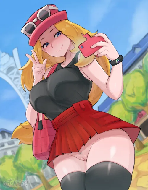 [F4FU] female trainer and her futa Pokémon~ Thumbnail