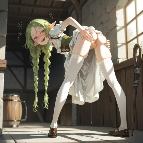 [F4M] After a long day of traveling, you stop at an inn and meet a slutty elf girl with a taste for human cocks Thumbnail